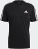 Adidas performance T shirt korte mouwen en strepen op schouders online kopen