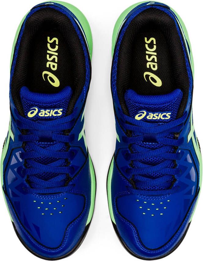 ASICS Gel Peake GS hockeyschoenen kobaltblauw/limegroen kids online kopen