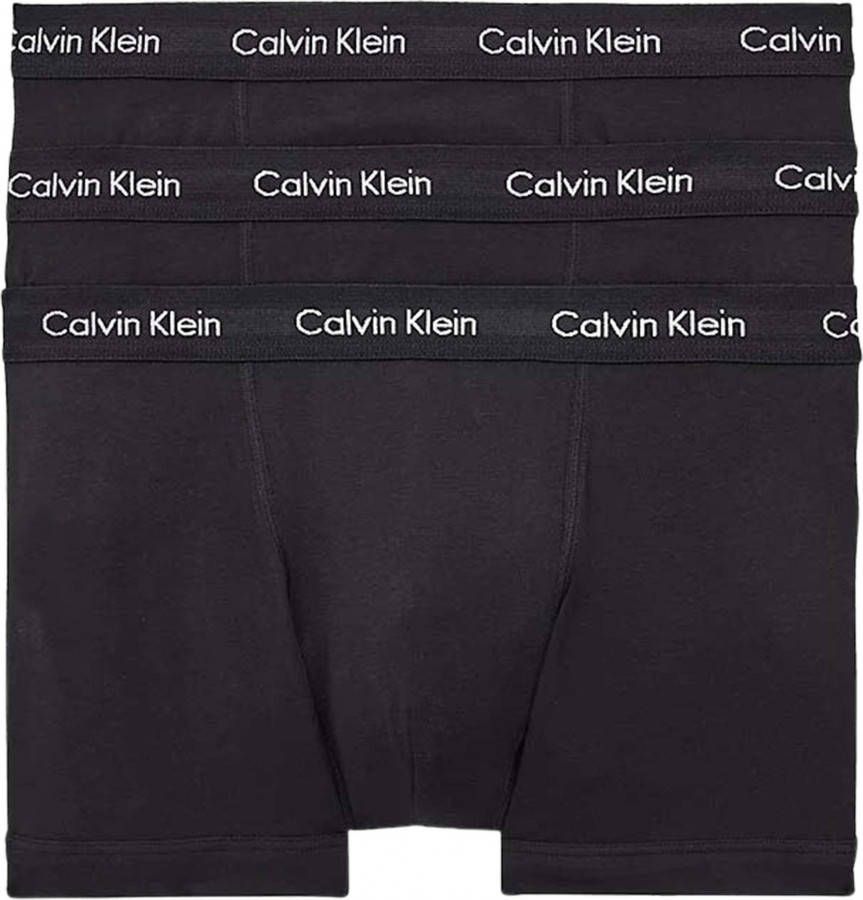 Calvin Klein Boxershorts 3 pack U2662Gxwbbbb , Zwart, Heren online kopen