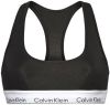 Calvin Klein Sujetador Deportivo Letras Goma , Zwart, Dames online kopen