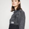 Calvin Klein Zwarte Spijkerjas Cropped Oversized Denim Jacket online kopen