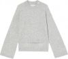 Calvin Klein Trui met ronde hals FLUFFY WIDE OPEN SLEEVES SWEATER online kopen