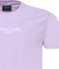Cavallaro Napoli T shirt Umberto met logo lichtpaars online kopen
