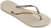 Havaianas s Girls' Slim Flip Flops Sand Grey/Light Golden UK 2.5 3 Kids online kopen