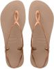 Havaianas Slippers Kids Flipflops Luna Ros&#233, goudkleurig online kopen