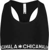 Muchachomalo Chicamala racer back top zwart online kopen