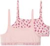 Name it ! Meisjes 2 Pack Top -- Roze Katoen/elasthan online kopen