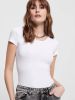 Only Shirt met ronde hals ONLLIVE LOVE S/S ONECK online kopen