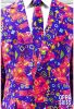 Merkloos Opposuits Heren Verkleedkleding Net Kostuum Met Superman Print 50(L ) online kopen