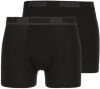 Puma Men's 2 Pack Basic Boxers Black S Zwart online kopen