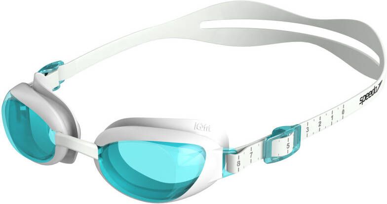 Speedo Aquapure Zwembril Dames Wit/Turkoois online kopen