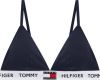 Triangel bh PADDED TRIANGLE BRA met tommy hilfiger logo opschrift & flag op de elastische tape online kopen