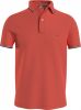 Tommy Hilfiger Polo tipped slim fit hawaiian coral(mw0mw16054 xmv ) online kopen