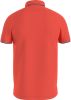 Tommy Hilfiger Polo tipped slim fit hawaiian coral(mw0mw16054 xmv ) online kopen