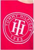 Tommy Hilfiger Shirt met ronde hals REGULAR TH CIRCLE OPEN NK TEE SS met groot opschrift online kopen