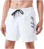 Tommy Hilfiger De Heer Bath Shorts Medium Drawtring , Wit, Heren online kopen