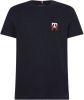 Tommy Hilfiger T shirt van biologisch katoen met logoborduring online kopen