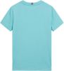 Tommy Hilfiger ! Jongens Shirt Korte Mouw -- Turquoise Katoen online kopen