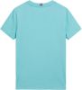 Tommy Hilfiger ! Jongens Shirt Korte Mouw -- Turquoise Katoen online kopen