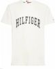 Tommy Hilfiger Witte T shirt Hilfiger Arch Casual Tee online kopen