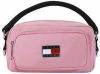 Tommy Hilfiger crossbody tas met logo roze online kopen