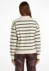 Tommy Hilfiger Gebreide trui SOFT STRIPE POLO SWEATER online kopen