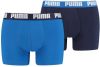 Puma Men's 2 Pack Boxers Navy/Royal S Blauw online kopen