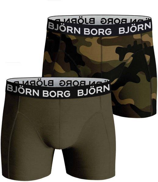 Bjorn Borg Bj&#xF6, rn Borg Core boxershorts met logoband in 2 pack online kopen