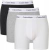 Calvin Klein Cavin kein 3 pack boxershorts brief bauw/zwart online kopen