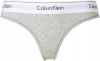 Calvin Klein Underwear Modern Cotton String Dames Grey/White Dames online kopen