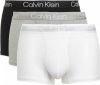 Calvin Klein Boxershorts trunk 3pack white/black/grey(000nb2970a uw5 ) online kopen