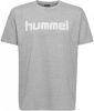 Hummel Go Cotton Logo T shirt Grijs online kopen