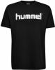 Hummel Go Cotton Logo T shirt Zwart online kopen