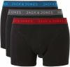 Jack & jones Calzoncillo Pack DE Tres 12127816 , Zwart, Heren online kopen