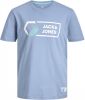 Jack & jones ! Jongens Shirt Korte Mouw -- Blauw Katoen online kopen