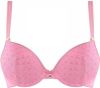 Marlies | dekkers Rebel Heart voorgevormde push up bh met lurex en flockprint online kopen