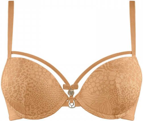 Marlies Dekkers Space Odyssey Push Up Bh | Wired Padded Sparkly Mocha And Bronze 75c online kopen