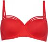 Marlies Dekkers Dame De Paris Balconette Bh | Wired Padded Red 70d online kopen