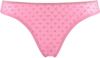 Marlies | dekkers Rebel Heart string van mesh met lurex en flockprint online kopen