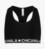 Muchachomalo Chicamala racer back top zwart online kopen