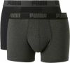 PUMA Boxershort met verschillend gekleurde weefband(set, 2 stuks ) online kopen