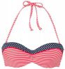 S.Oliver RED LABEL Beachwear Bandeau bikinitop Avni met aangerimpeld midden online kopen