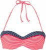 S.Oliver RED LABEL Beachwear Bandeau bikinitop Avni met aangerimpeld midden online kopen