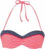S.Oliver RED LABEL Beachwear Bandeau bikinitop Avni met aangerimpeld midden online kopen